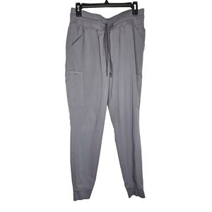 Jaanuu Women's Jogger Scrub Pants Gray M Medium